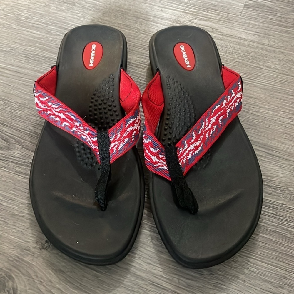 Okabashi Women’s‎ Sandal Flip Flops Size 7